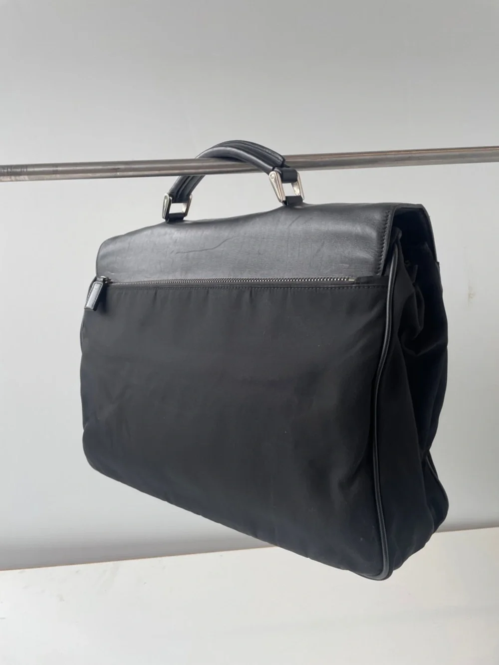 PRADA Tessuto Nylon Briefcase Bag!!!